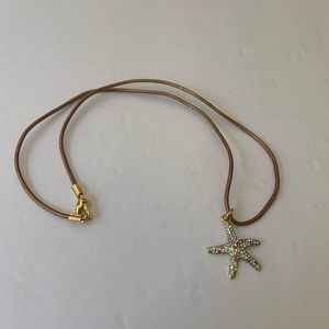 Starfish necklace